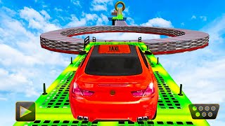 Juegos de Carros - Real Taxi Car Stunts 3D Impossible - Carreras 3D de Super Autos Taxis screenshot 2