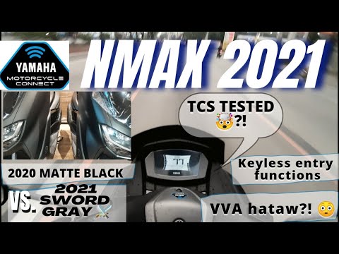 NMAX 2021 Y-Connect ABS with TCS Sword Gray Full Review!