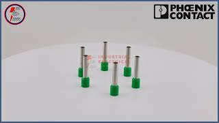 Phoenix Contact 3200111 Insulated Crimp Bootlace Ferrule 10AWG Green AI 6-18 GN