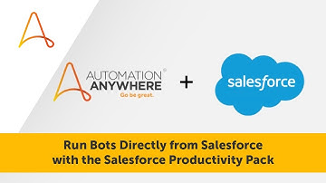 Productivity Pack: RPA Bots for Salesforce | Automation Anywhere