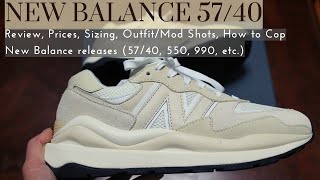 New Balance 57/40 Unboxing: Price, How to Cop NB, Mod shots & Outfit Ideas, Sizing, Release Schedule