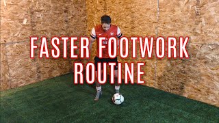 Soccer Footwork Drills | How To Improve Soccer Footwork in 12 Minutes