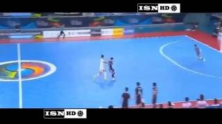 فوز العراق على اليابان في كأس اسيا للصالات تحت ٢٠ سنه