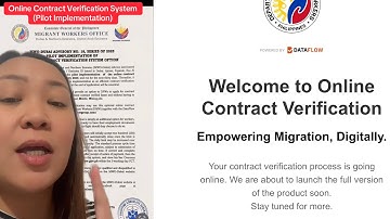 Pilot Implementation: Online Contract Verification System