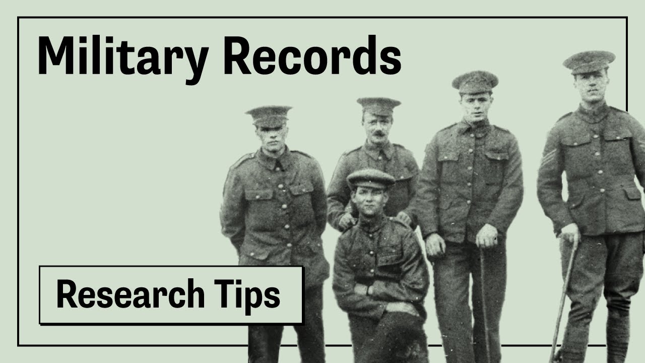 Researching your family history: Military sources