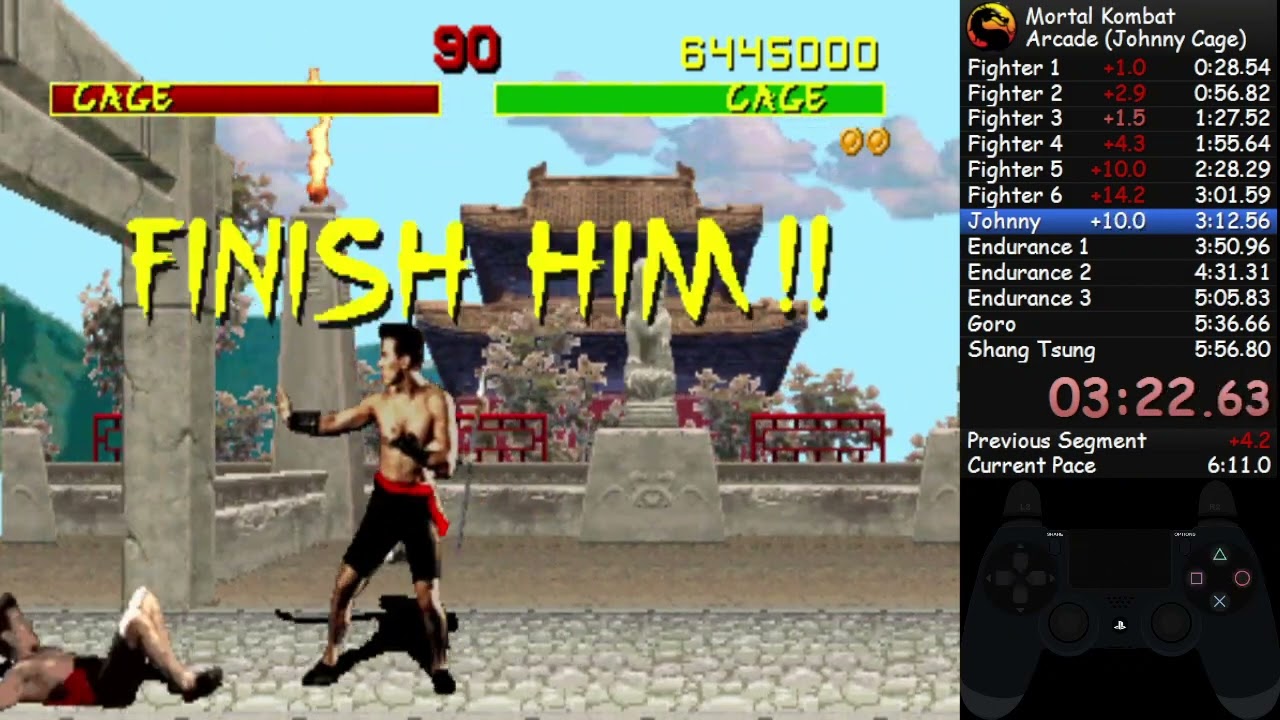 MK1 Arcade No Hit Hardest WR in 