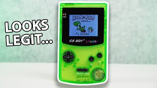 I Bought a FAKE GameBoy Color... better than the real one??