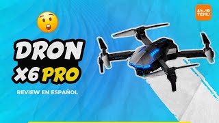 DRON modelo X6 PRO // Review y Tutorial // Dual Camara  DRONE X6