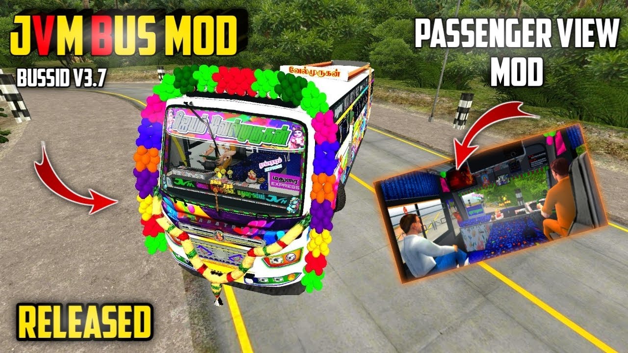 🎀🤩JVM bus Passenger View mod |released download |😎🔥@BUSSIDONLY - YouTube