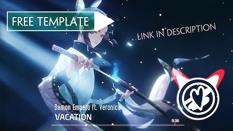 〖Avee Music Player〗New Nightcore TEMPLATE 3D by Mitsuha | Visualizer #5