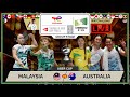 Malaysia  vs australia  live uber cup 24  gs  darences watchalong