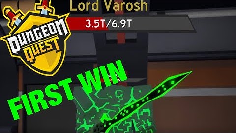 First Win (Solo) | Dungeon Quest: Orbital Outpost (Roblox)