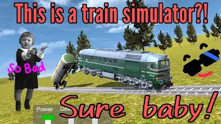 Is this a train simulator!? Sure baby! | Real Russian Train Simulator screenshot 4