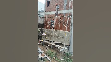 Lắp dựng giàn giáo #thoho