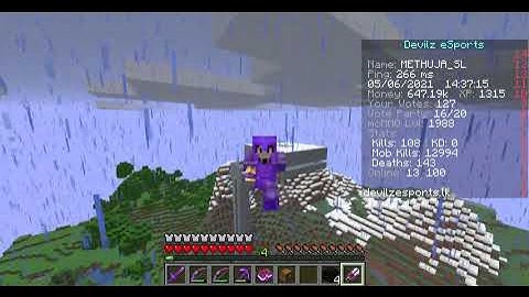 Flying without elytra in minecraft using multi tool (slime fun gadjet) METHUJA MC.