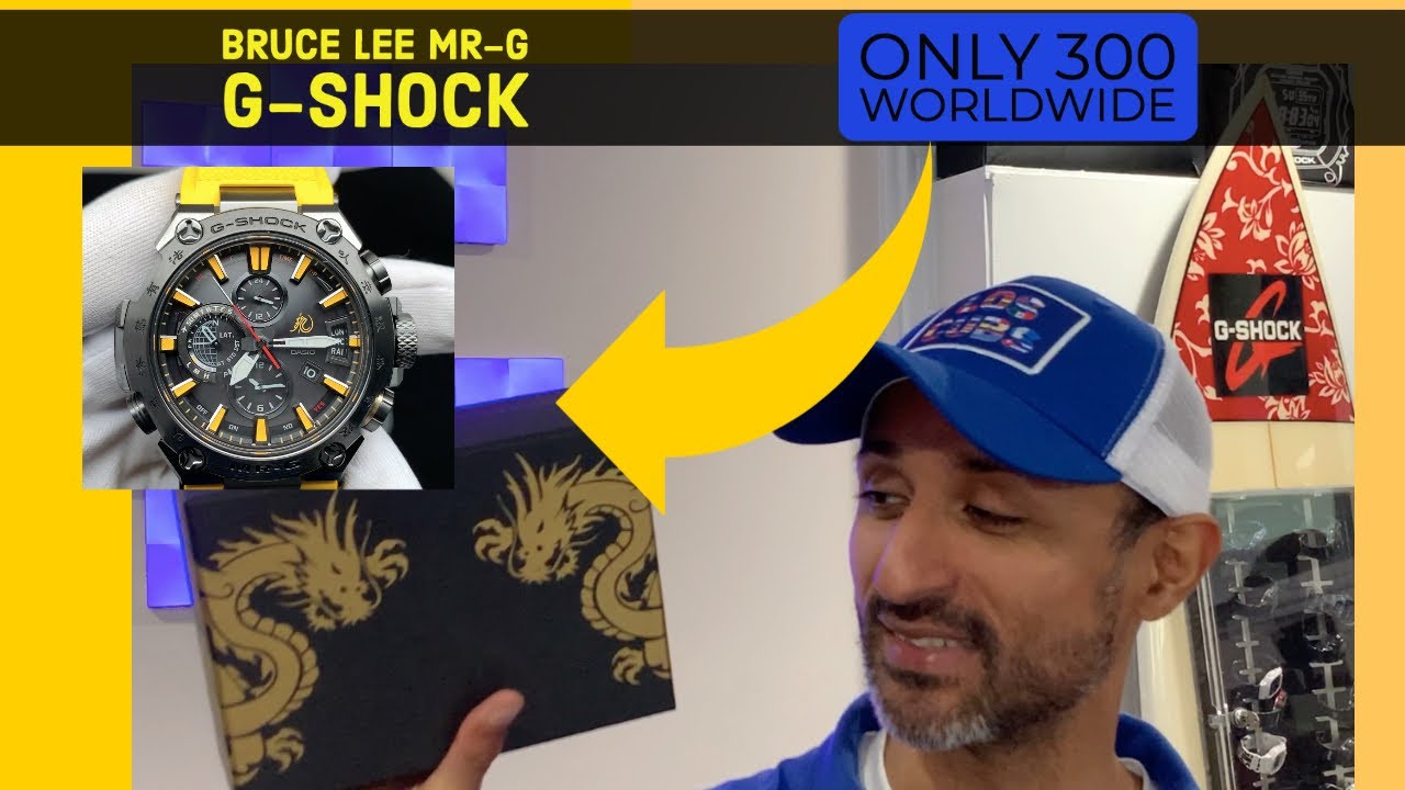 G-Shock Mr-G2000 Bruce Lee Commemorative Watch - Only 300 worldwide, High End Watch, $4,000 Dollars!