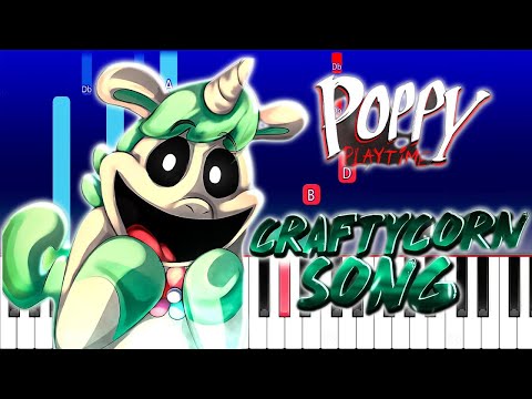 CraftyCorn Song - Poppy Playtime Chapter 3 (Piano Tutorial)