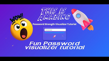 Build a FUN Password Strength Visualizer with Emojis 🚀 | HTML, CSS & JavaScript Tutorial #coding