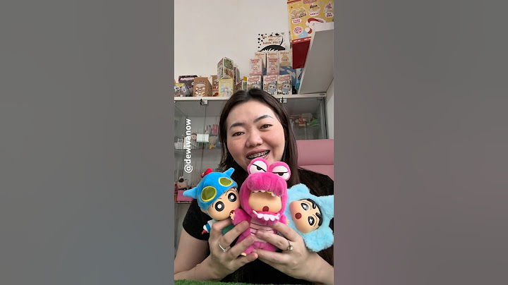 It's all opened but there's still something missing #dewivanow #shinchan #bagcharm #blindbox