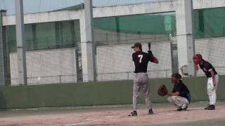 20100815_4　グロ#5 ｖｓ #16　フルスイング。