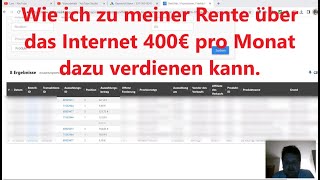 Wie Sie als Rentner online privat 400 Euro zur Rentenversicherung dazu verdienen können: Sofortrente