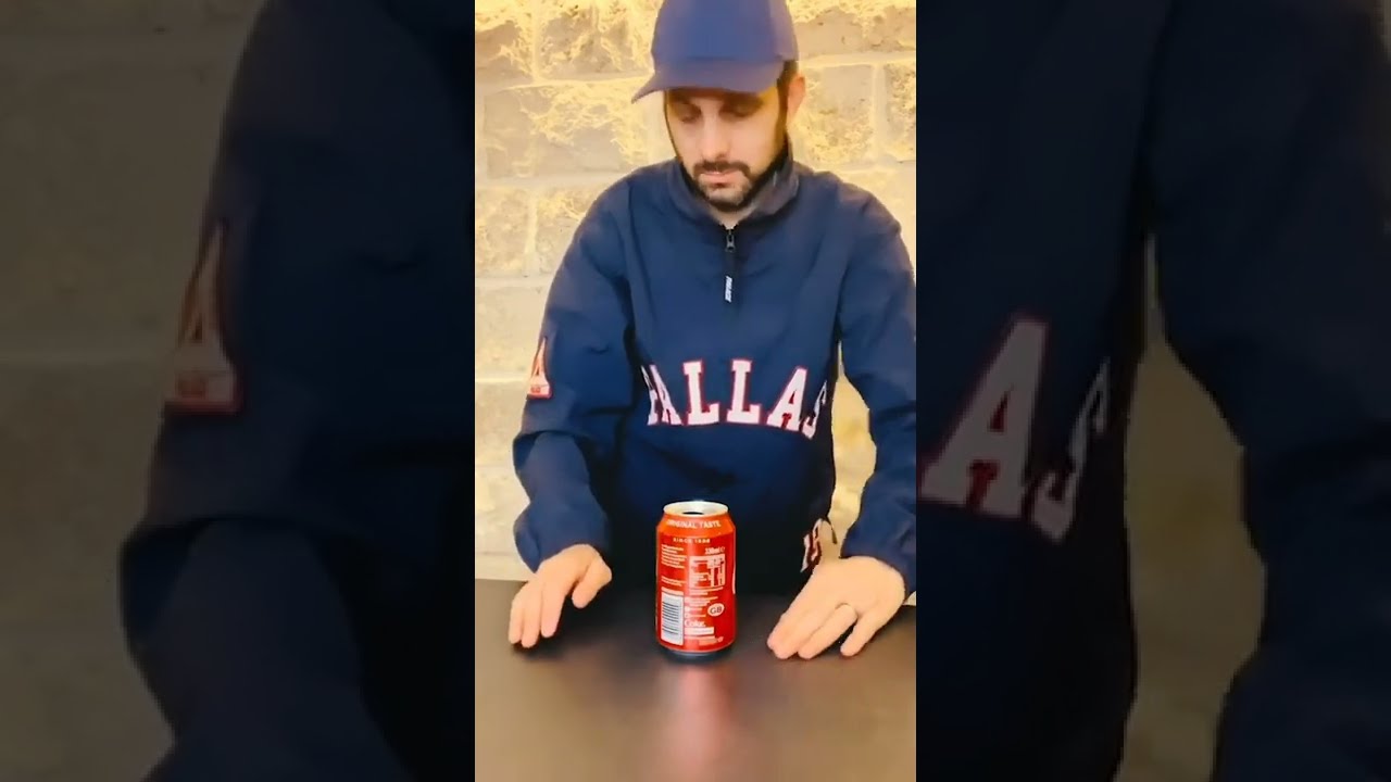 Dynamo Magician Coca Cola Trick