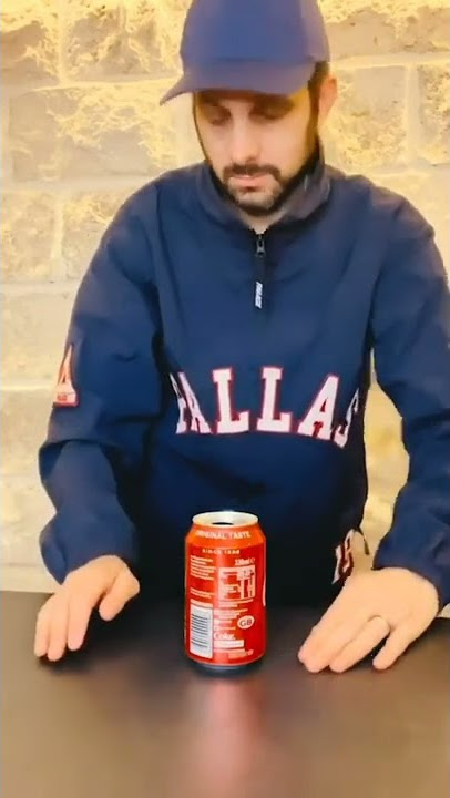 Dynamo Magician coca cola trick
