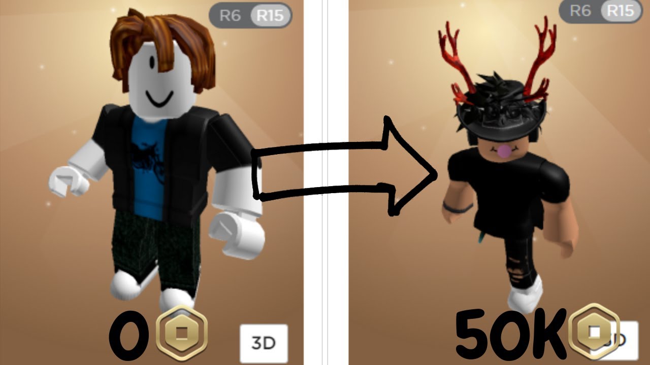 My Avatar Evolution On Roblox! - YouTube