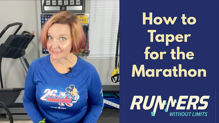 HOW TO TAPER FOR THE MARATHON (OR GOOFY OR DOPEY)