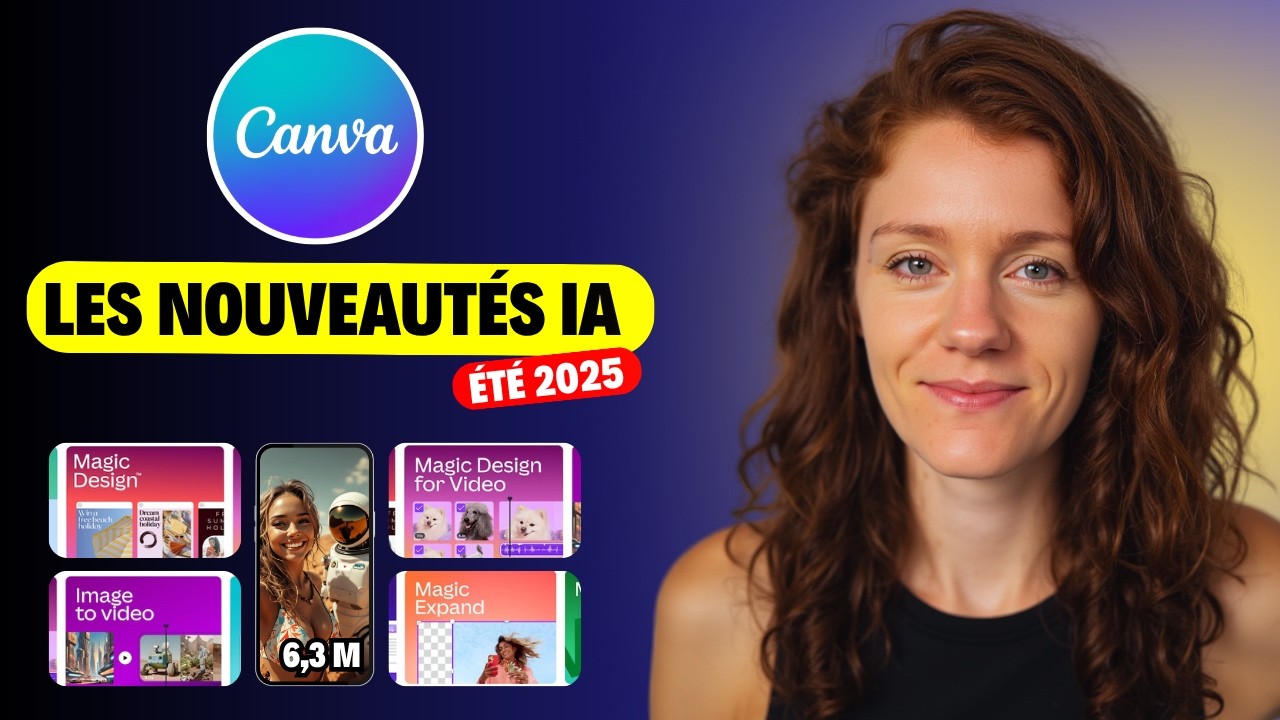 Les nouveautés IA de Canva en 8 minutes - C'est fou ! (Eté 2025)