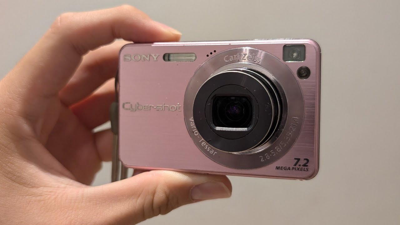 SONY Cyber-shot DSC-W120 コンパクトデジタルカメラ 動作 Sony Cybershot W120 Walkthrough - YouTube