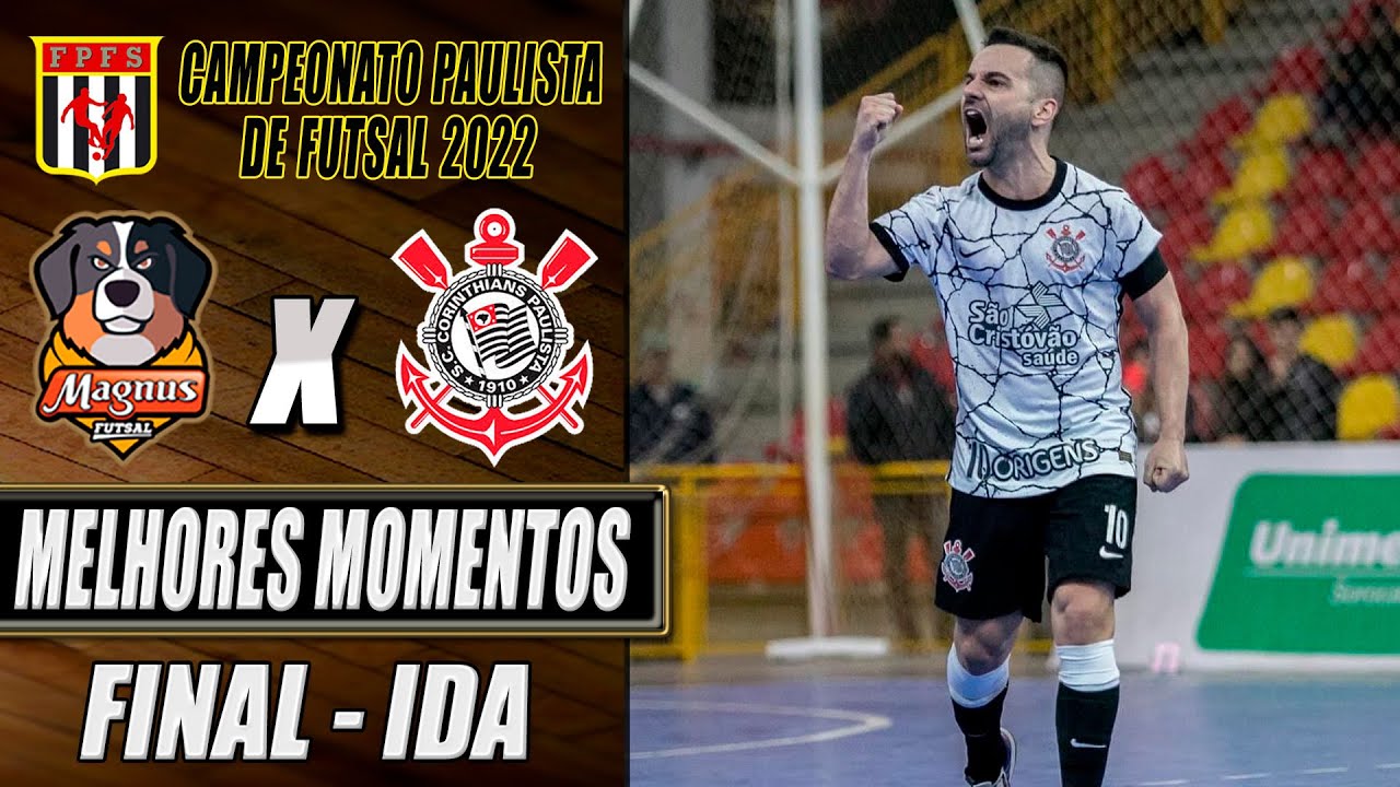 Corinthians e Sorocaba decidem o título paulista de futsal nesta