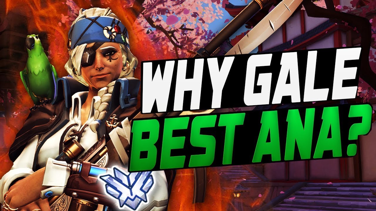 GALE BEST ANA IN THE WORLD! DUO WITH XQC! [ OVERWATCH SEASON 10 TOP 500 ]