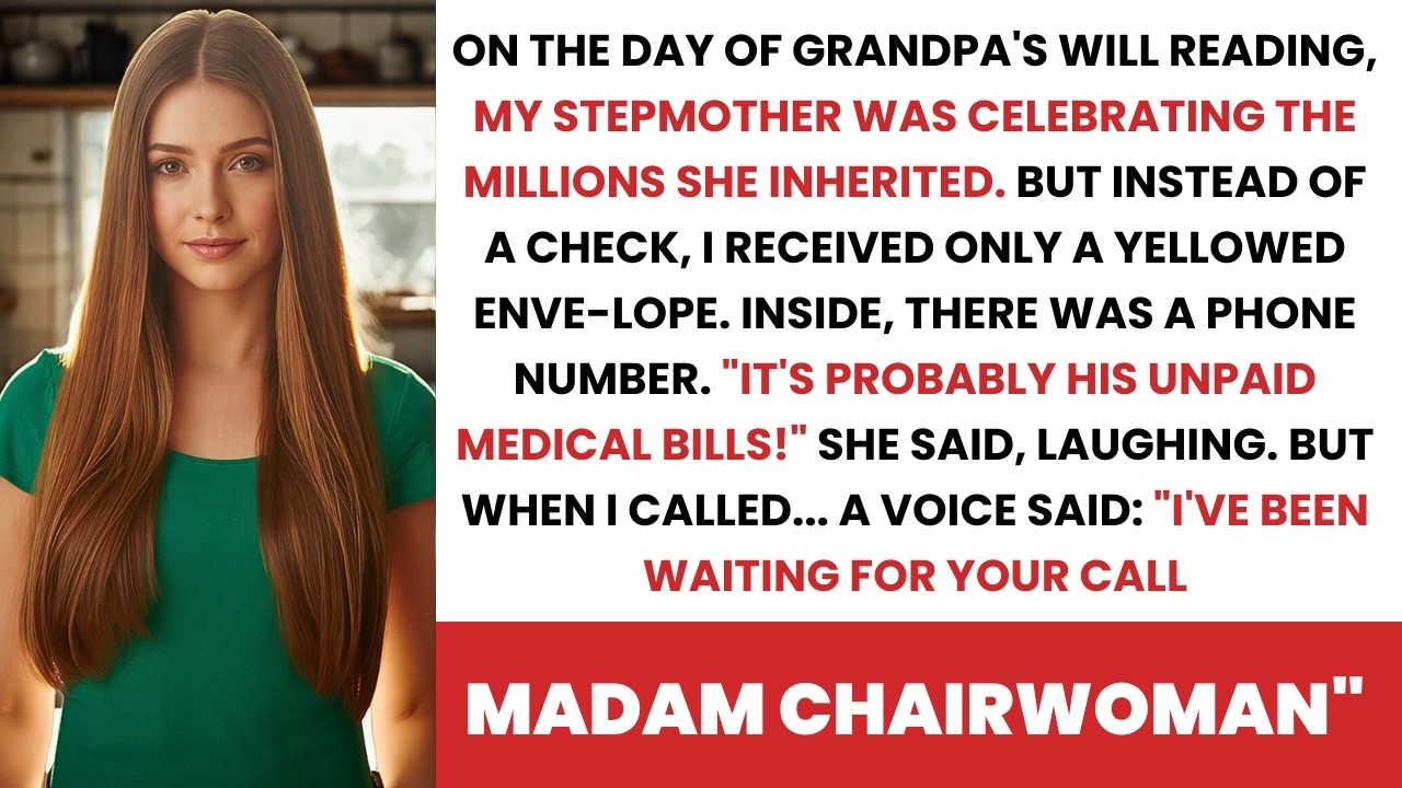 At Grandpa’s Will Reading, Everyone Inherited Millions — I Was Handed a Single Yellow Envelope…