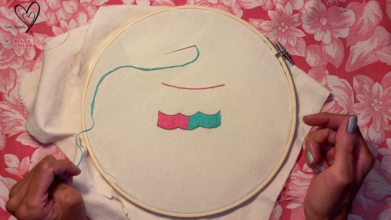 Tutorial Bordado Tenango ¿Cómo Bordar Tenango? NIVEL PRINCIPIANTES - Two Sisters