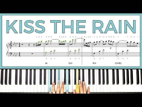 How to play 'Kiss The Rain' by Yiruma on the piano -- Playground Sessions