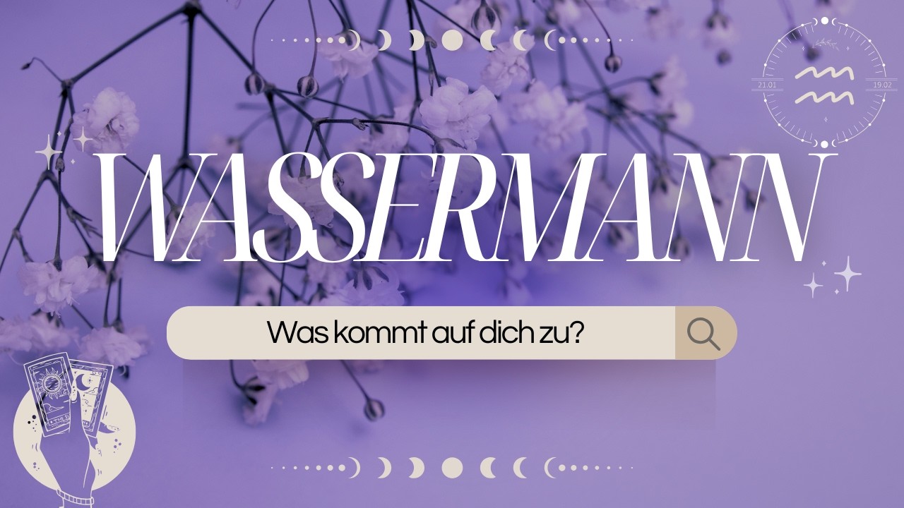 WASSERMANN ♒ Nostalgie ist keine Zukunft I März 2026