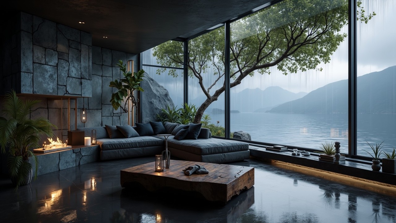 Relaxing jazz piano cabin - Smooth jazz music & Cozy jazz cabin - Rainy cabin jazz ~ Chills