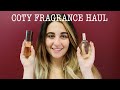 BLIND BUYING COTY FRAGRANCES HAUL | BONUS VIDEO