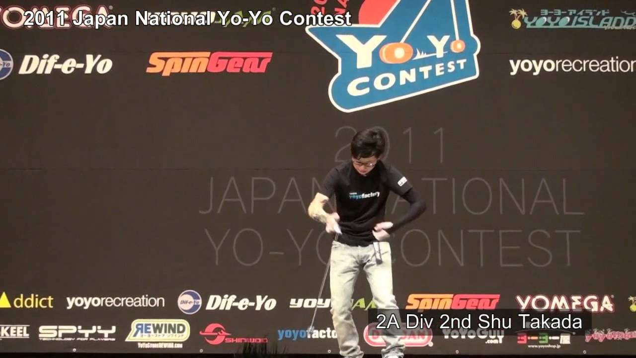 2011 Japan National YoYo Contest 公開用2A 2nd Shu Takada YouTube