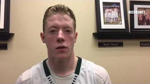 Elliot Christian guard @JimmyBeltz, a four year va...