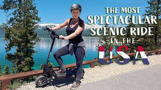 Spectacular Lake Tahoes East Shore Trail | Scenic Bike Path / Hiboy TITAN Electric Scooter - S05E33