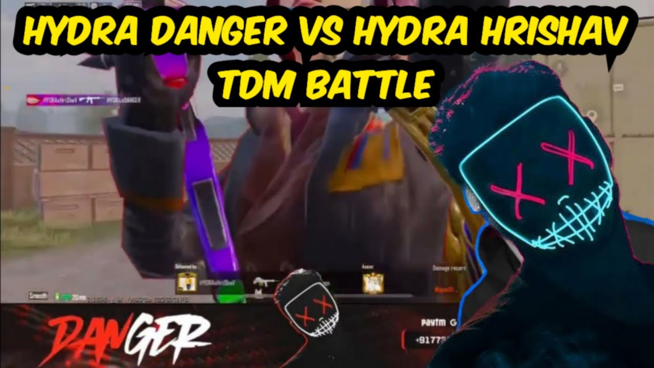 HYDRA DANGER VS HYDRA HRISHAV TDM BATTLE - YouTube