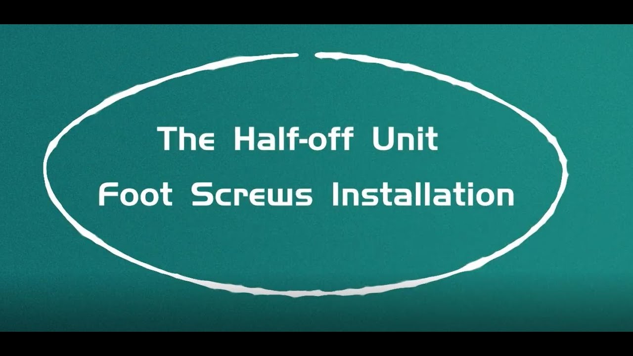 How to adjust the center height of the haul off machine?