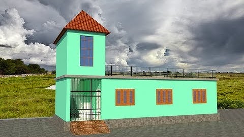 AutoCAD 3D house Modeling Bangla Full Video Tutorial (অটোক্যাড বাংলা)