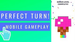 Perfect Turn! | iOS / Android Mobile Gameplay screenshot 2
