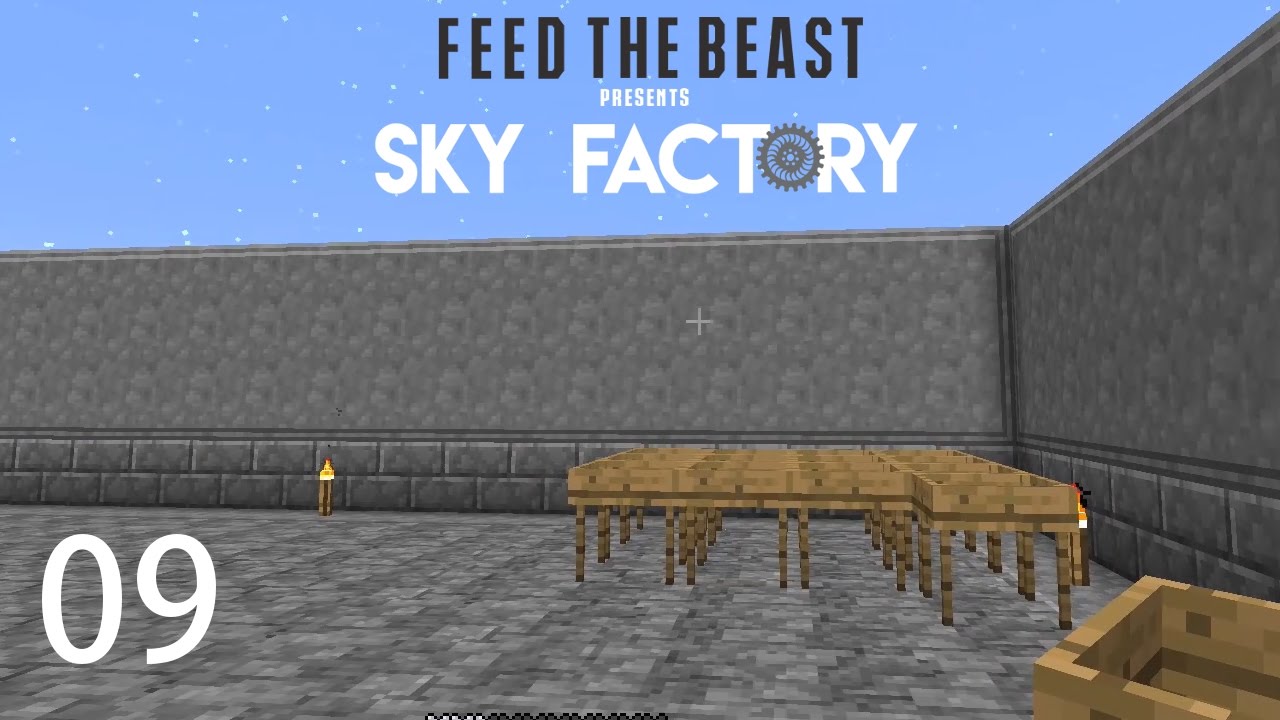 Sky Factory 3 w/ xB SIFTING AND SMELTING ROOMS [E09] (Minecraft