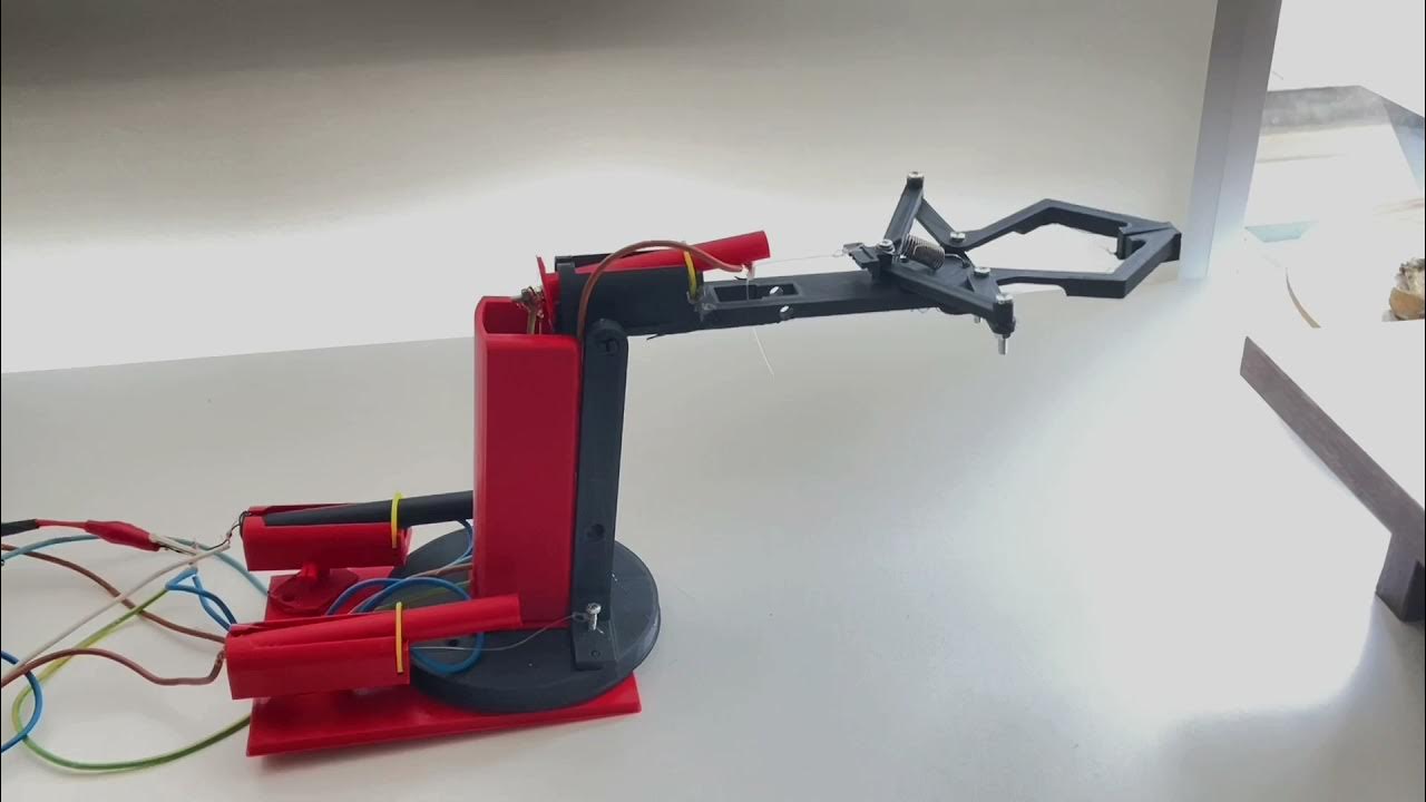 NiTinol Robot Kol / NiTinol Robotic Arm Project YouTube