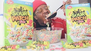 Sour Patch Kids Cereal Taste-Test