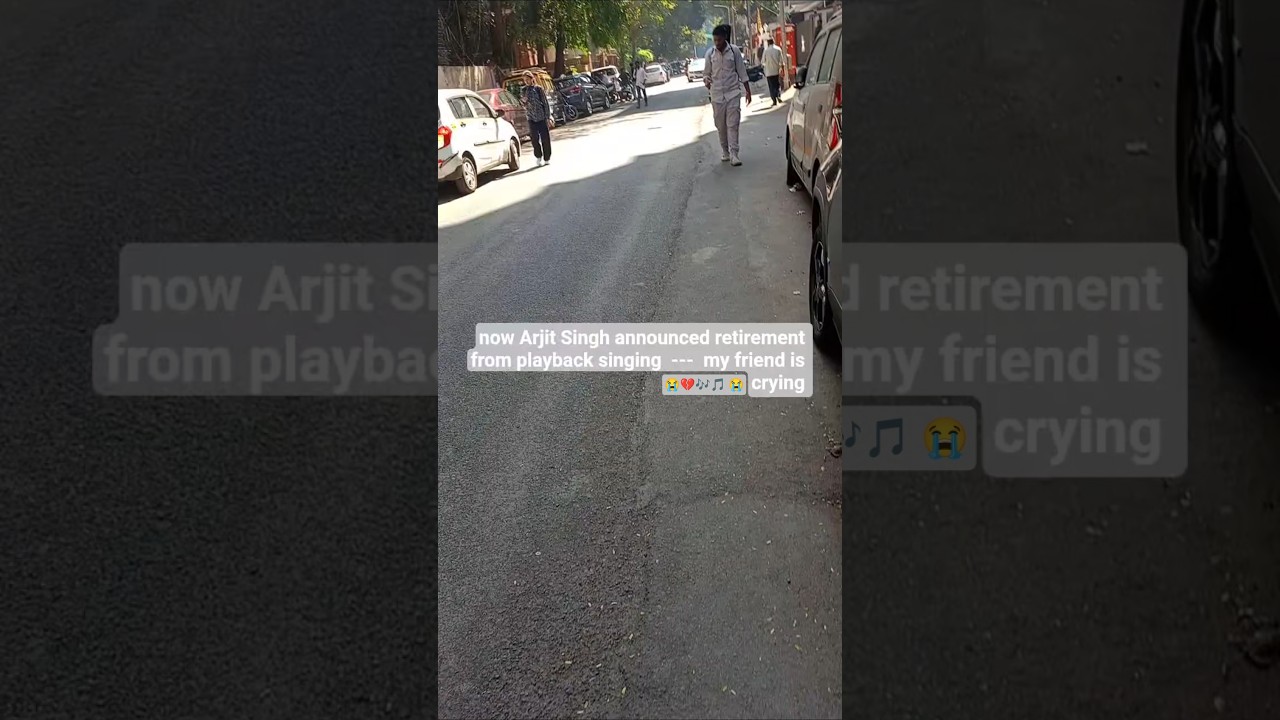 now Arjit Singh announced retirement from playback singing 